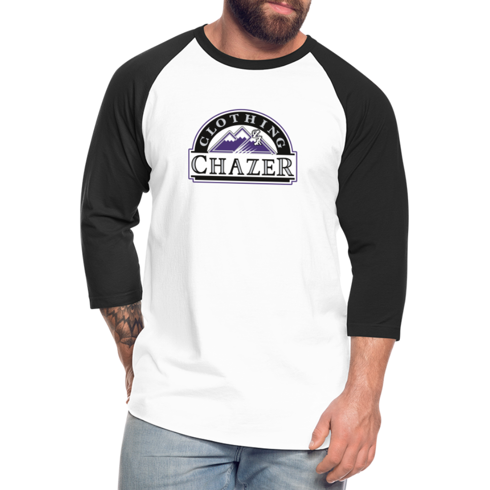 Chazer Rockies 3/4 Sleeve - white/black