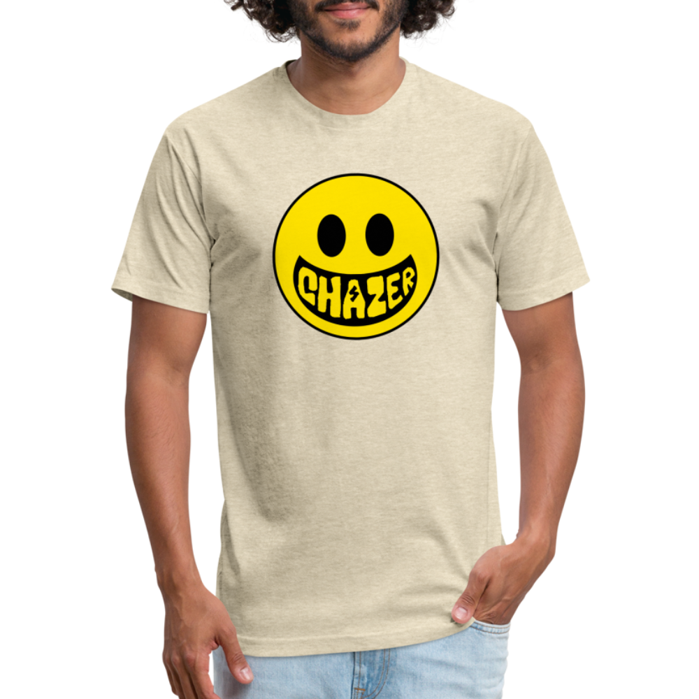 Say Cheese Tee - heather cream