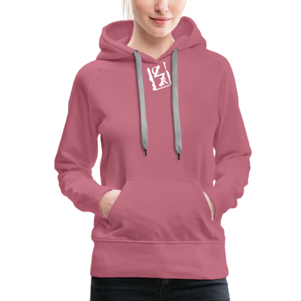 Women’s Logo Hoodie (small white tag) - mauve