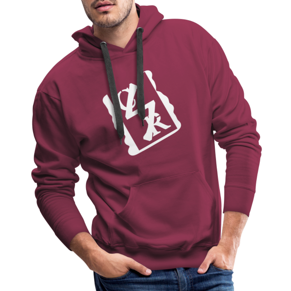 Logo Hoodie (white tag) - burgundy