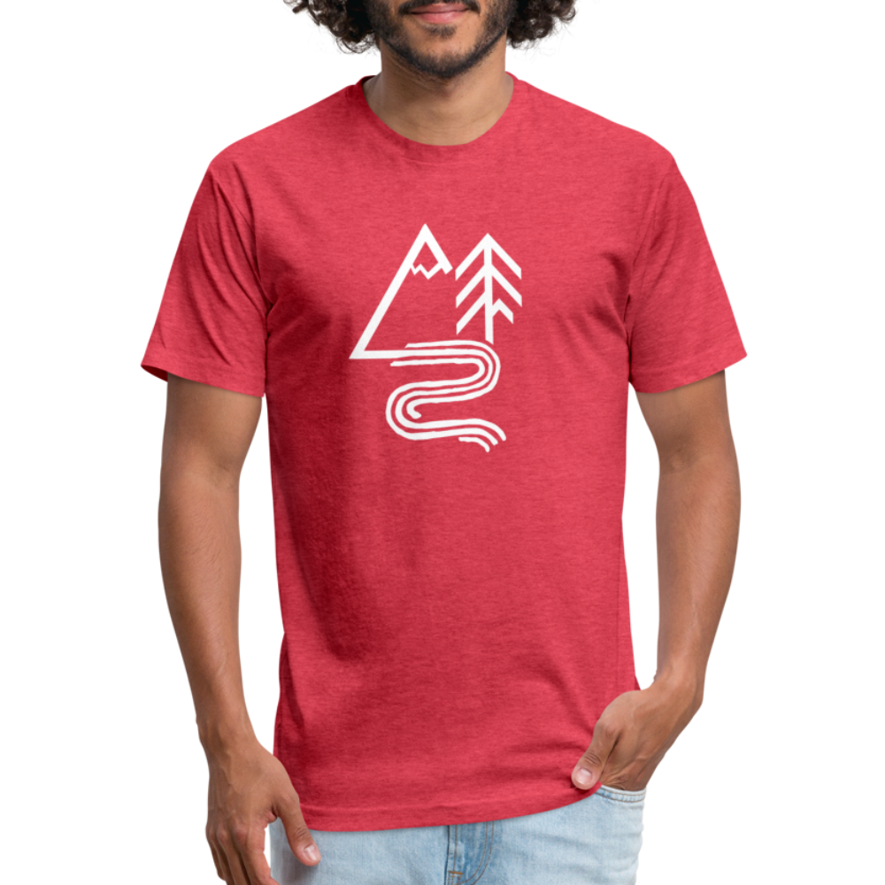 Get Lost Tee - heather red