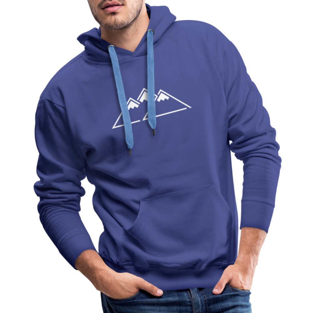 Peaks Hoodie - royal blue