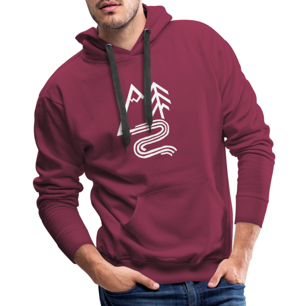 Get Lost Hoodie - burgundy