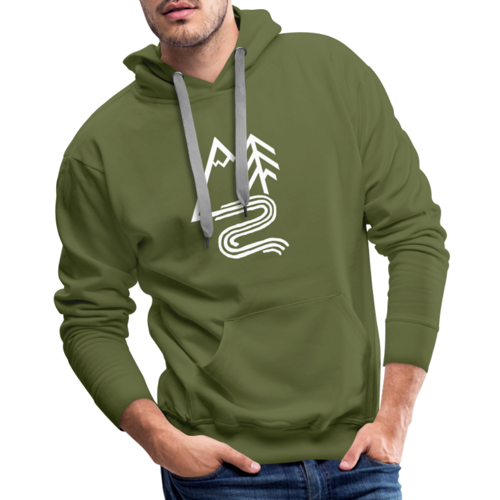 Get Lost Hoodie - olive green
