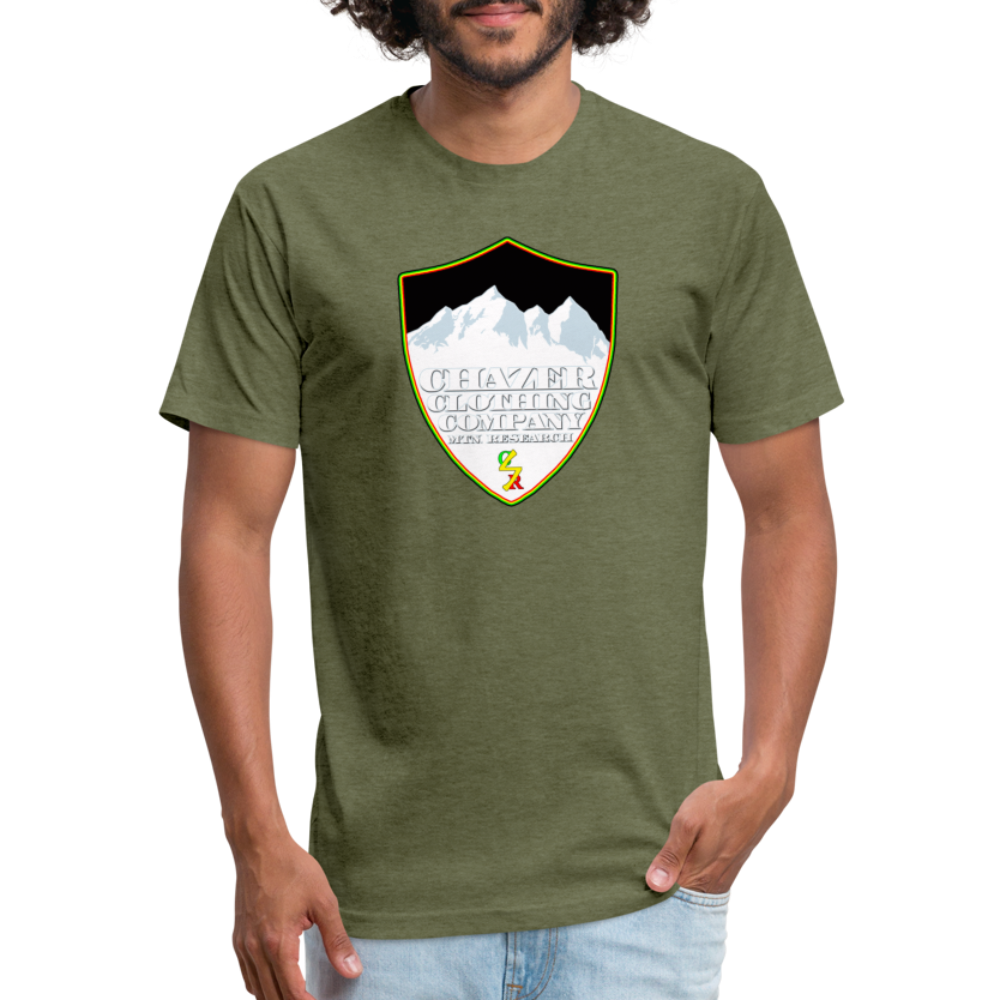 Mountain Research Tee - heather military green