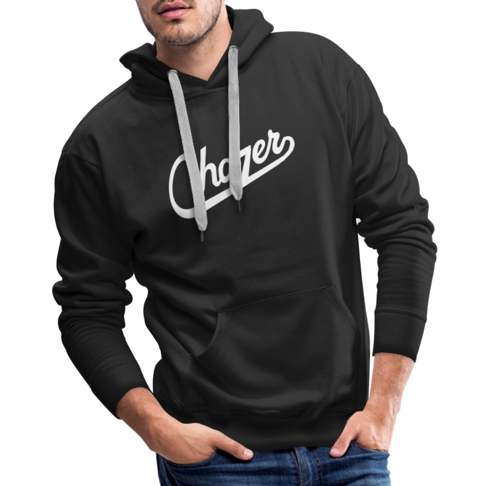 Cursive Hoodie - black