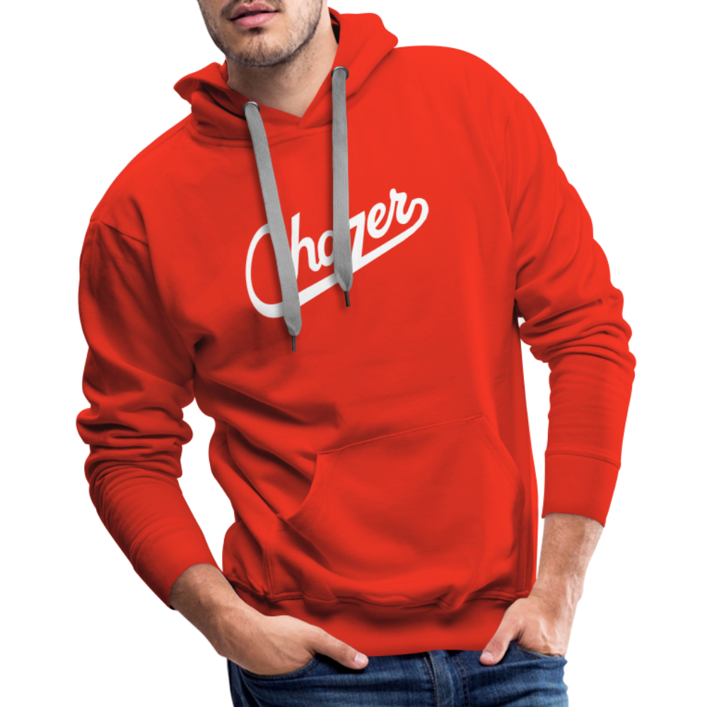 Cursive Hoodie - red