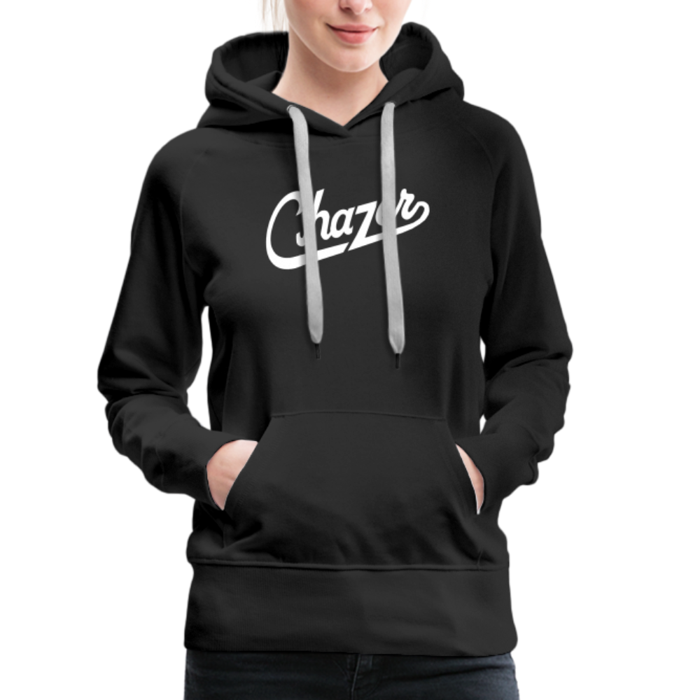 Women’s Cursive Hoodie - black