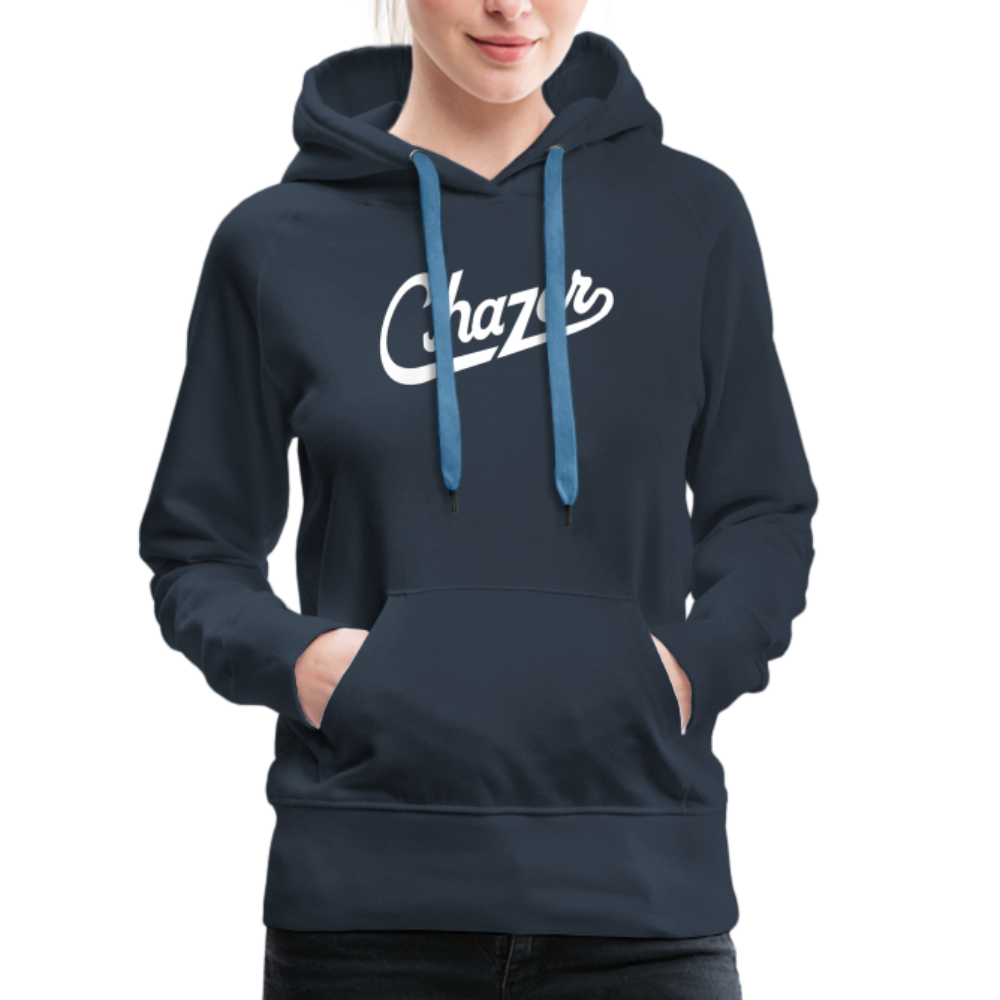 Women’s Cursive Hoodie - navy