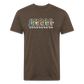 Dancing Aussie Tee - heather espresso
