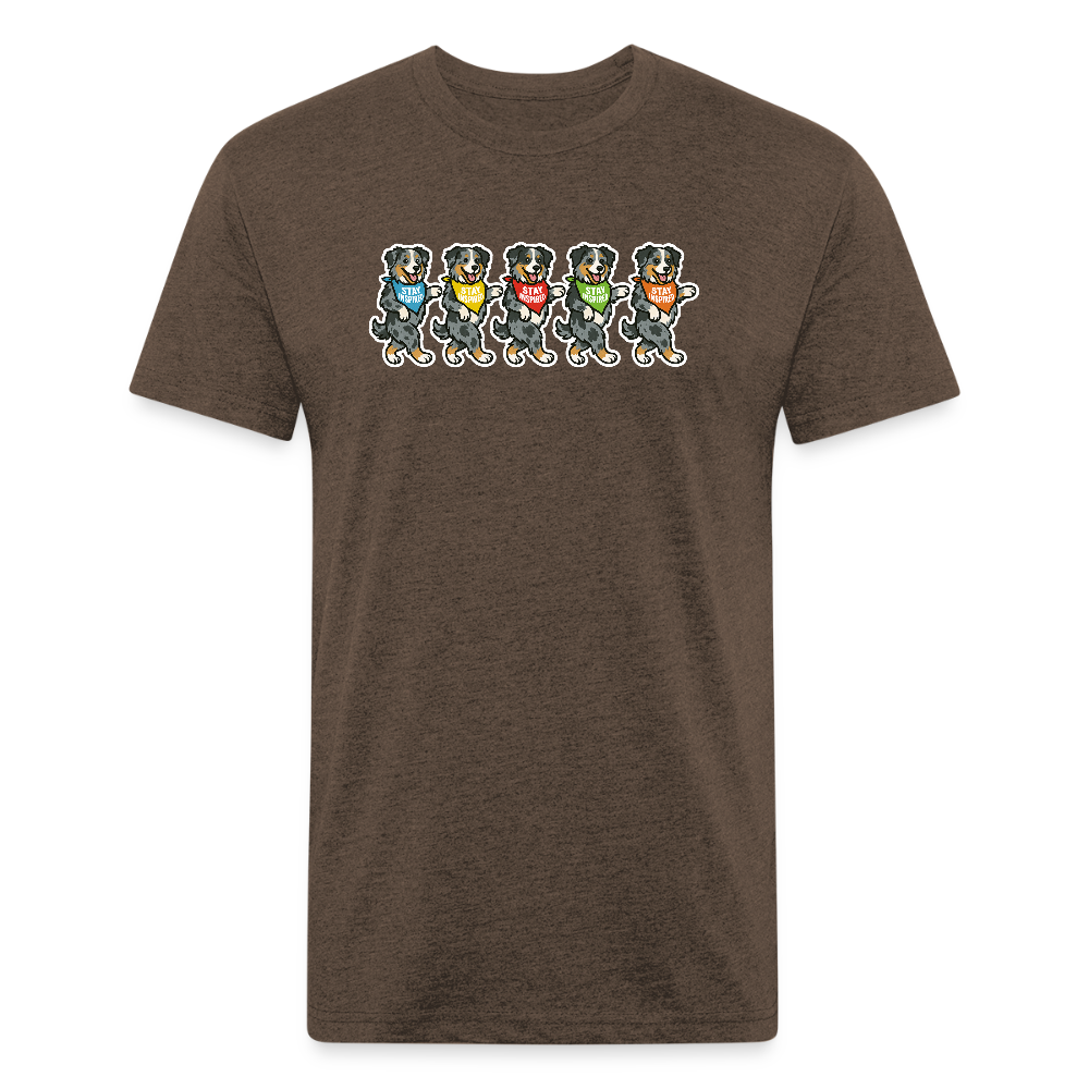 Dancing Aussie Tee - heather espresso