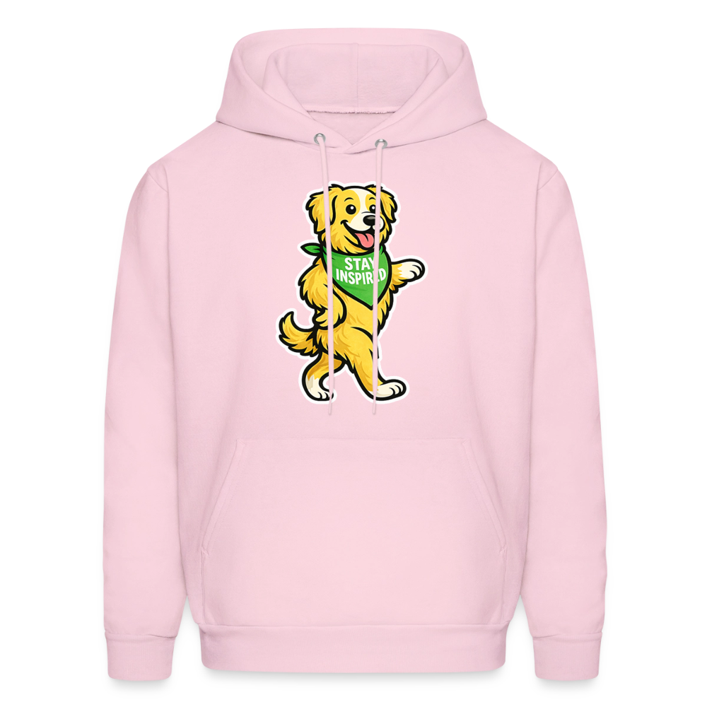 Dancing Golden Hoodie - pale pink