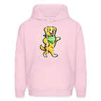 Dancing Golden Hoodie - pale pink