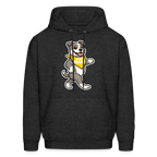 Dancing Pitbull Hoodie - charcoal grey
