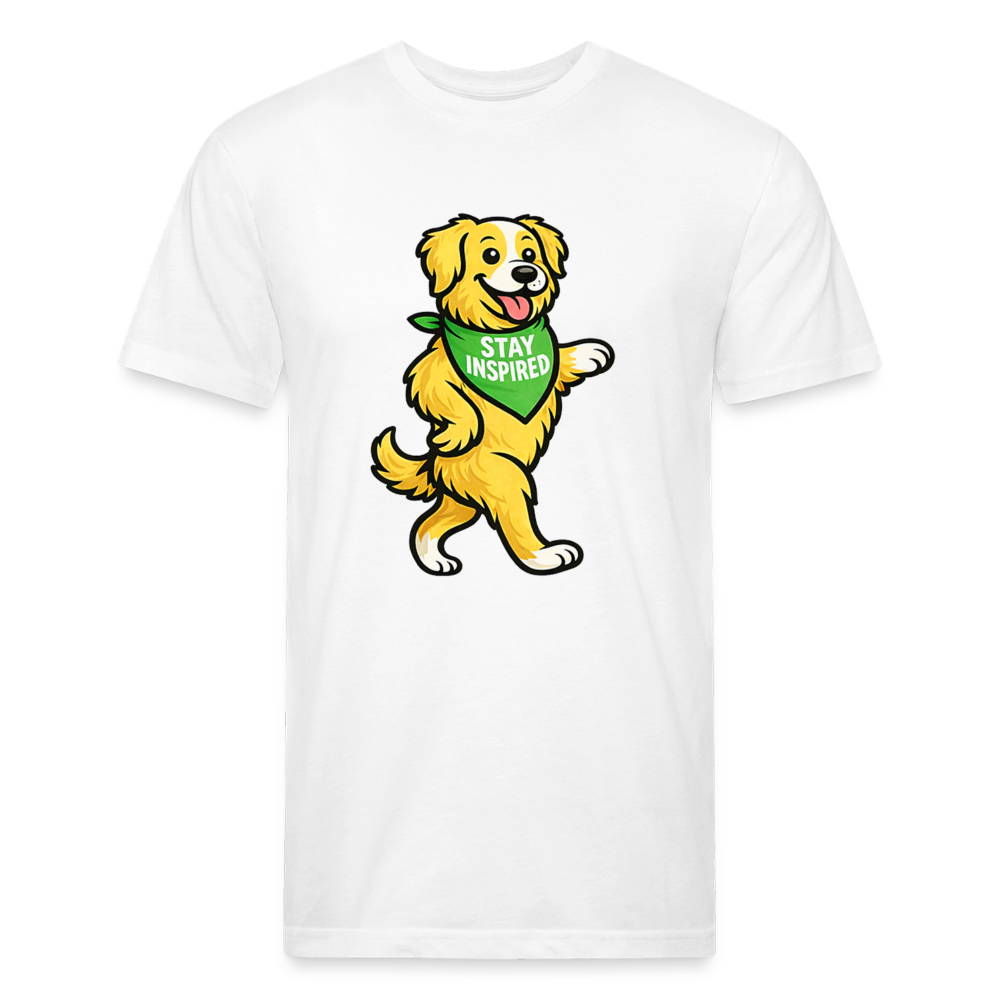 Dancing Golden Tee - white
