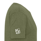 Peaks Tee - heather military green