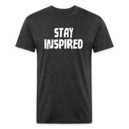 Stay Inspired Tee - heather black