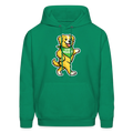Dancing Golden Hoodie - kelly green