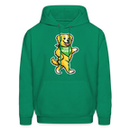 Dancing Golden Hoodie - kelly green