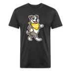 Dancing Pitbull Tee - heather black
