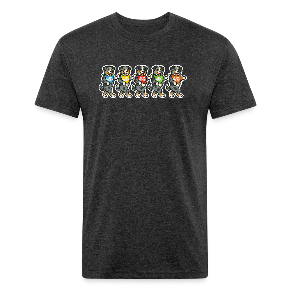 Dancing Aussie Tee - heather black