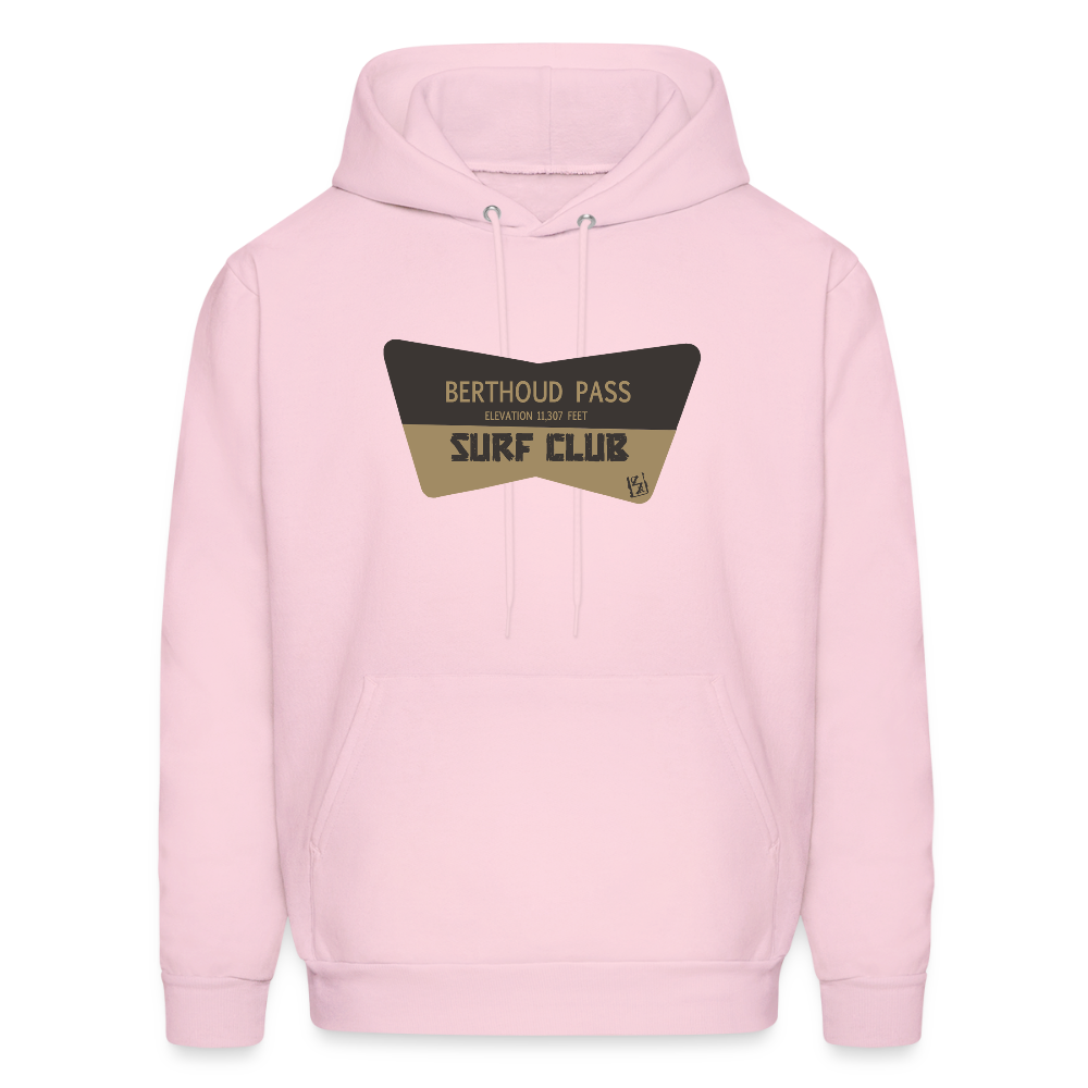 Berthoud Pass Surf Club Hoodie - pale pink
