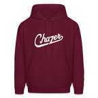 Chazer Varsity Hoodie - burgundy