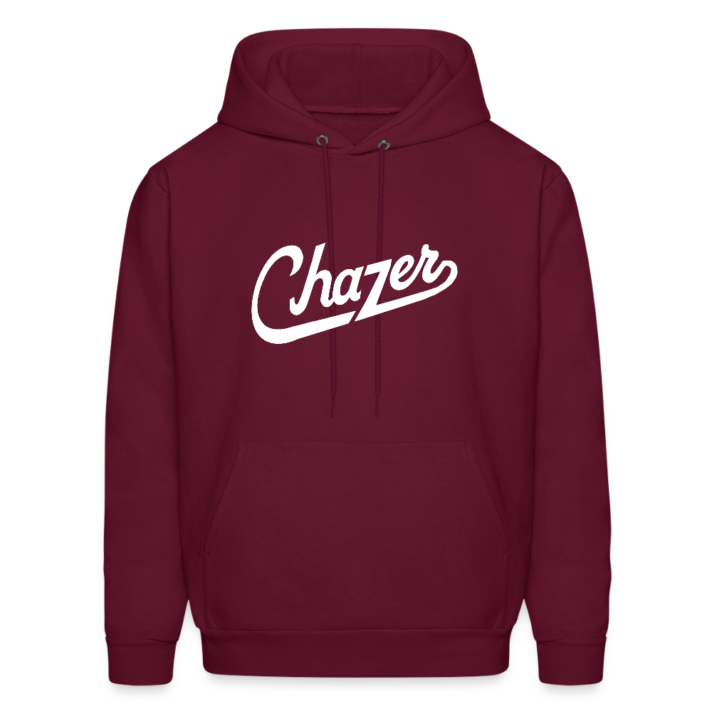 Chazer Varsity Hoodie - burgundy