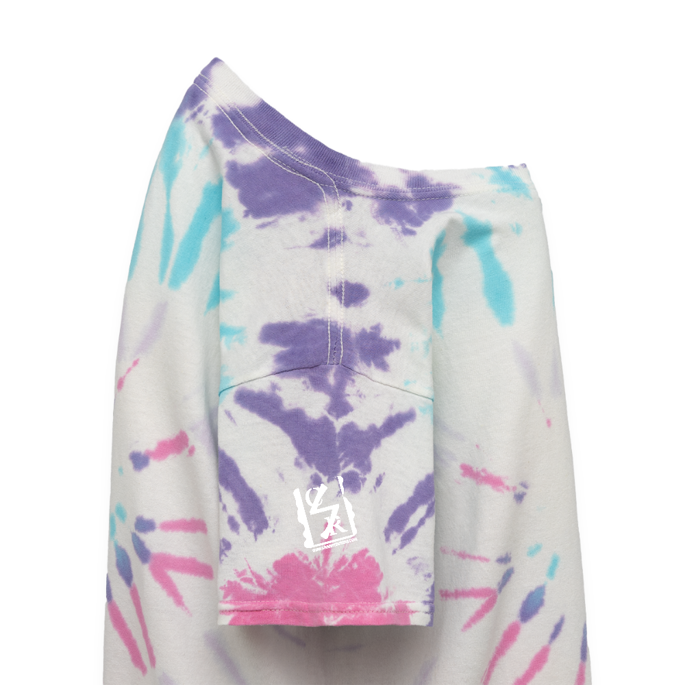 Dancing Aussie Kids Tie Dye T-Shirt - Pastel Spiral