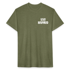 Skull and Hockey Sticks - heather military green