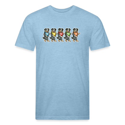 Dancing Aussie Tee - heather blue
