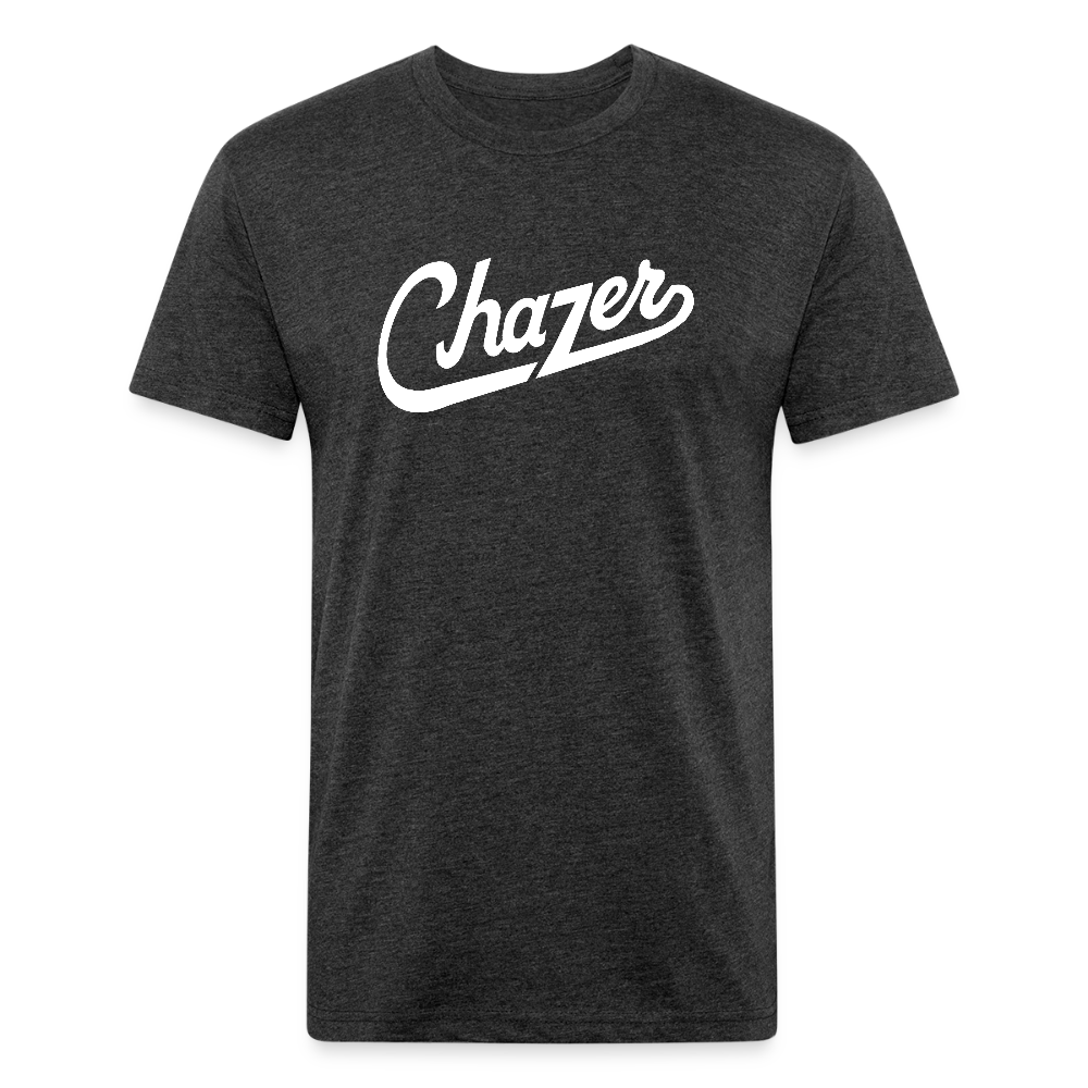 Chazer Varsity Tee - heather black