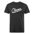 Chazer Varsity Tee - heather black