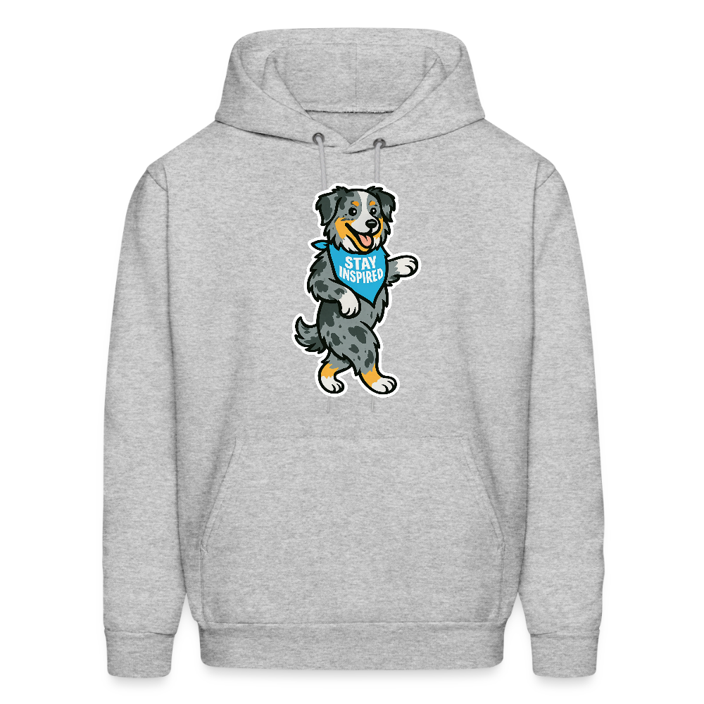 Dancing Aussie Hoodie - heather gray