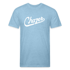 Chazer Varsity Tee - heather blue