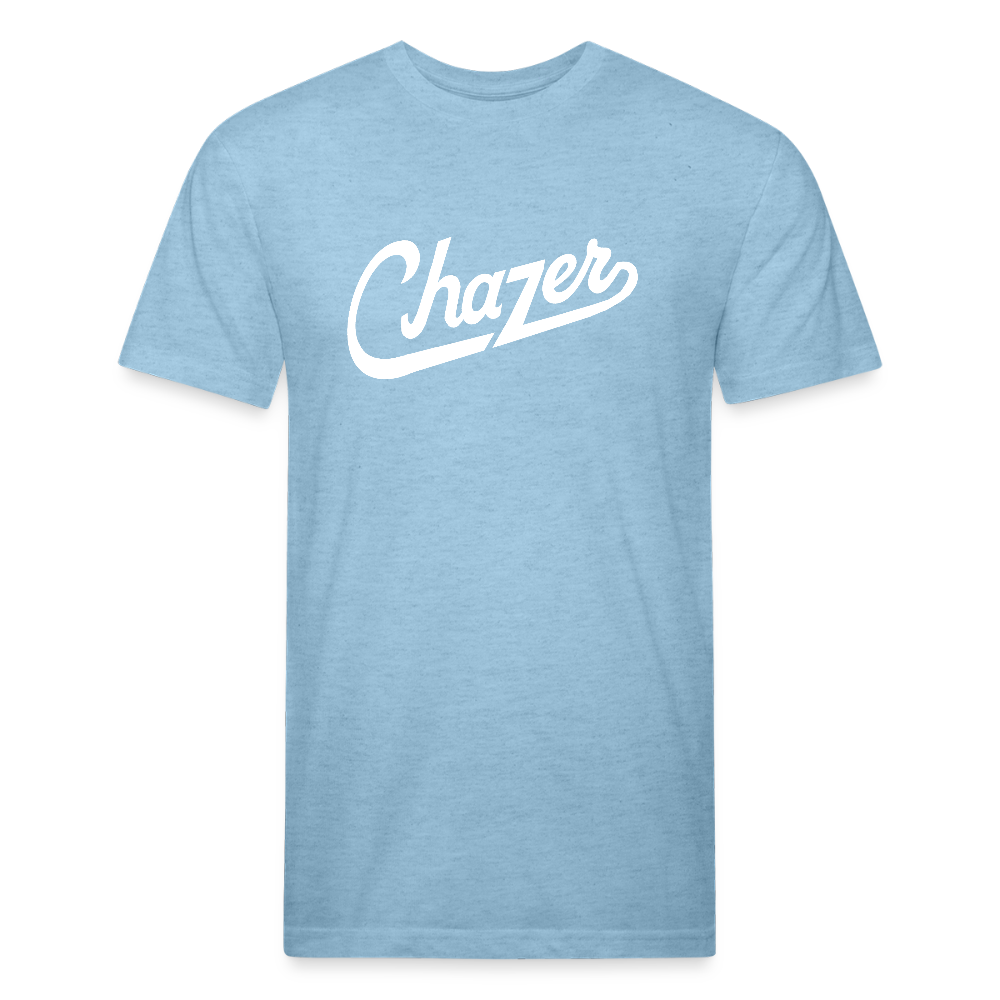 Chazer Varsity Tee - heather blue