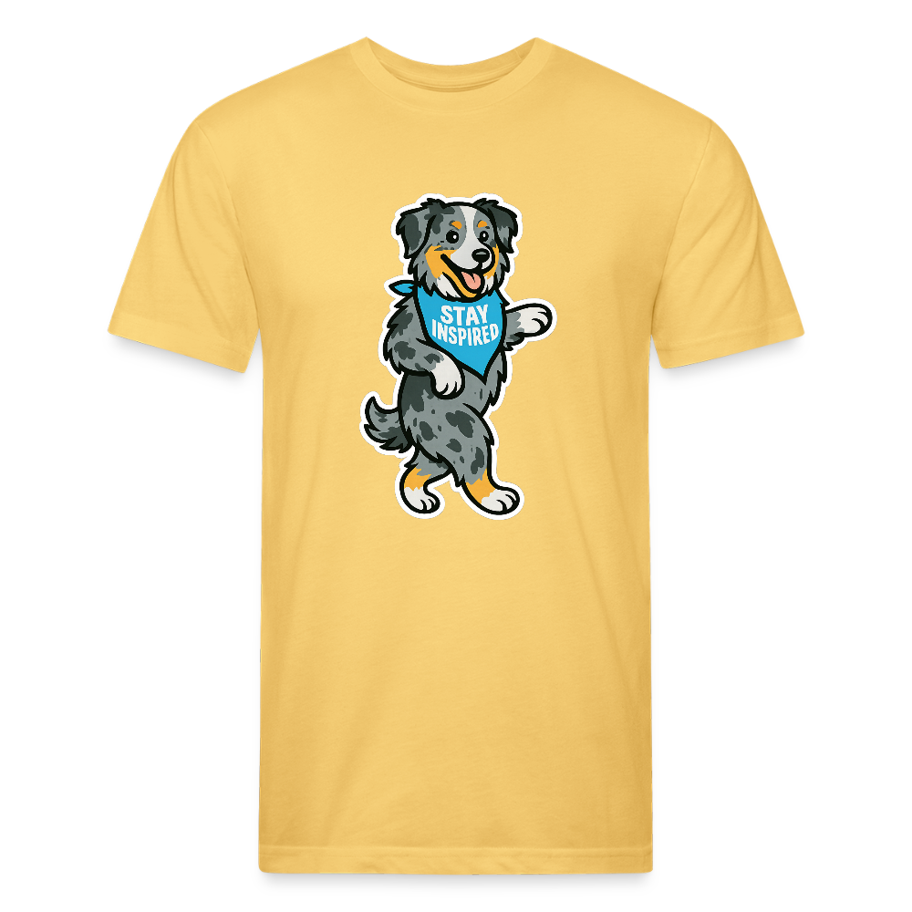 Dancing Aussie Tee - pastel yellow