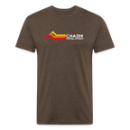 Vintage Mountains Tee - heather espresso