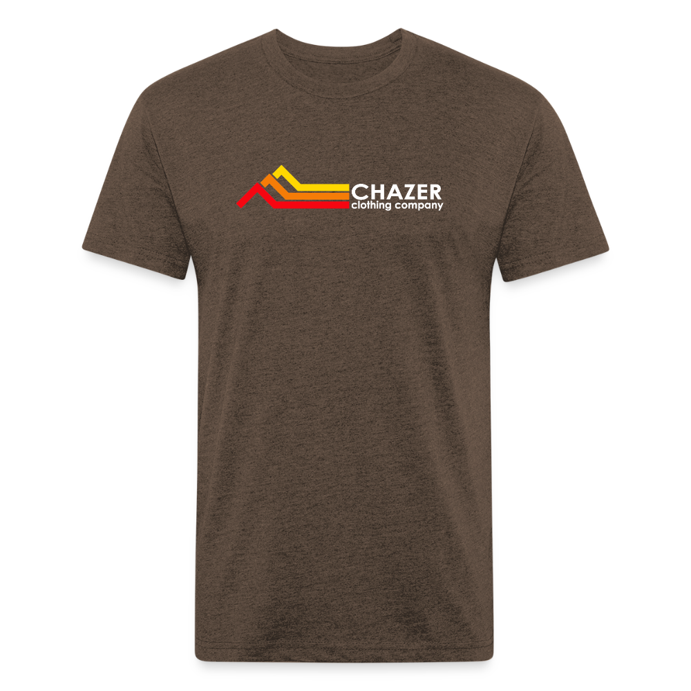 Vintage Mountains Tee - heather espresso