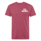 Skull and Hockey Sticks - heather burgundy