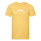 Peaks Tee - pastel yellow