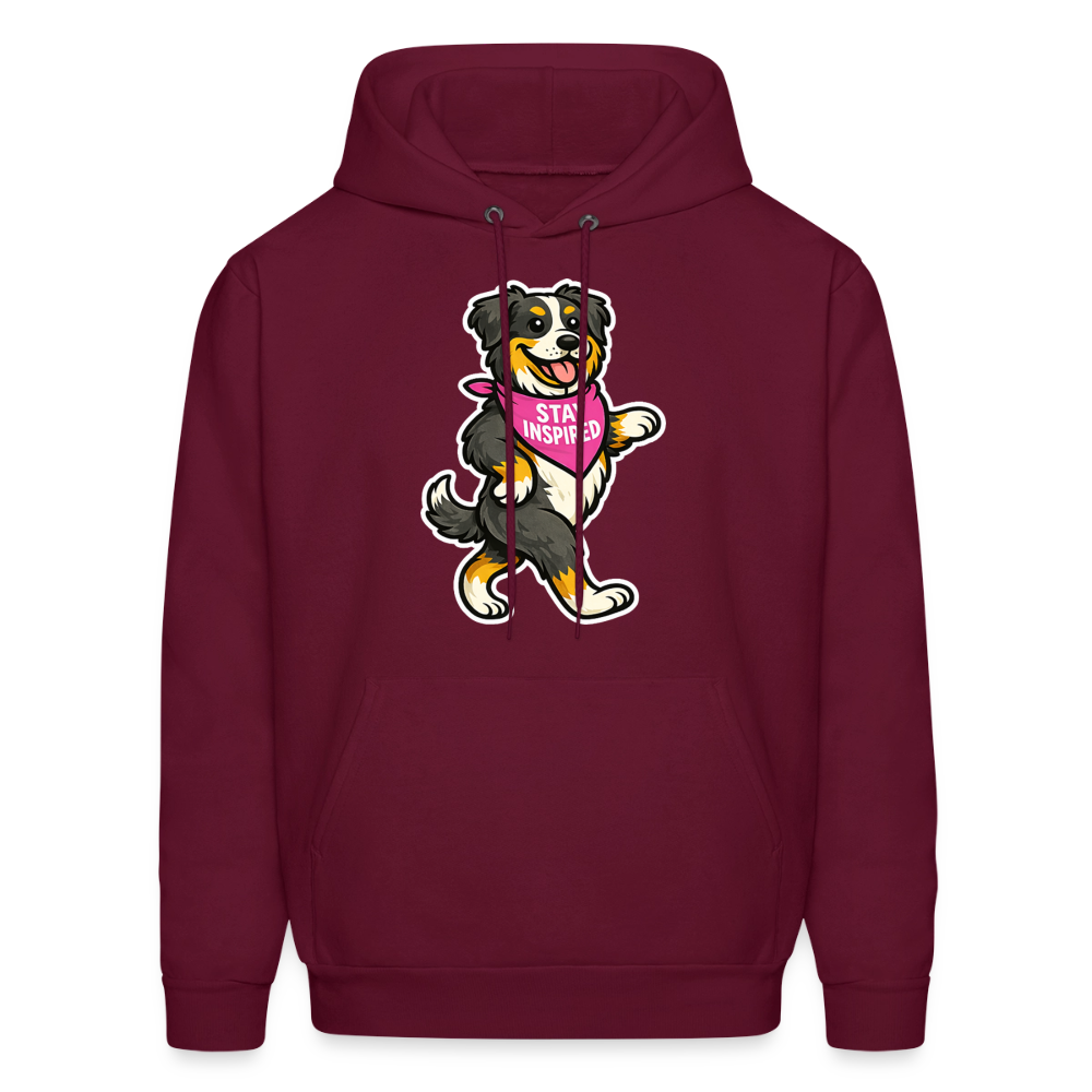 Dancing Berner Hoodie - burgundy