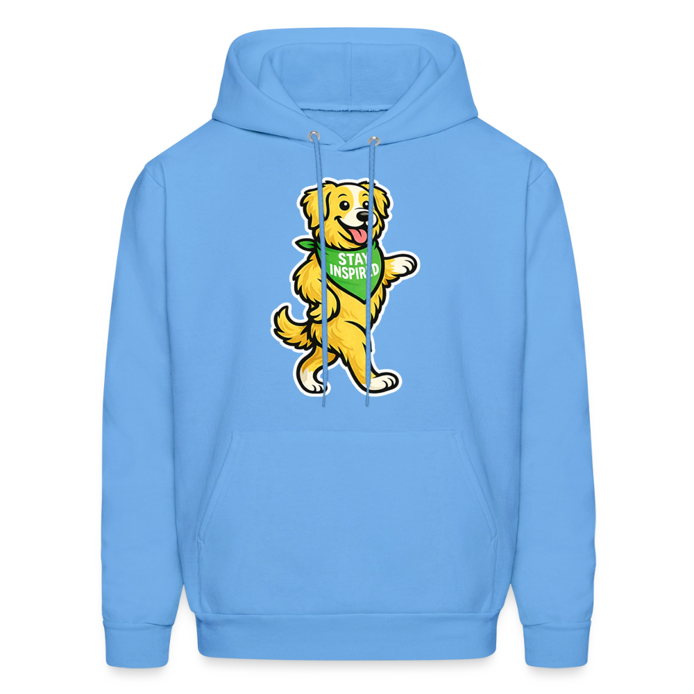 Dancing Golden Hoodie - carolina blue