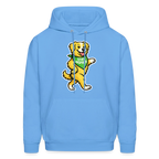 Dancing Golden Hoodie - carolina blue