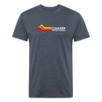 Vintage Mountains Tee - heather navy