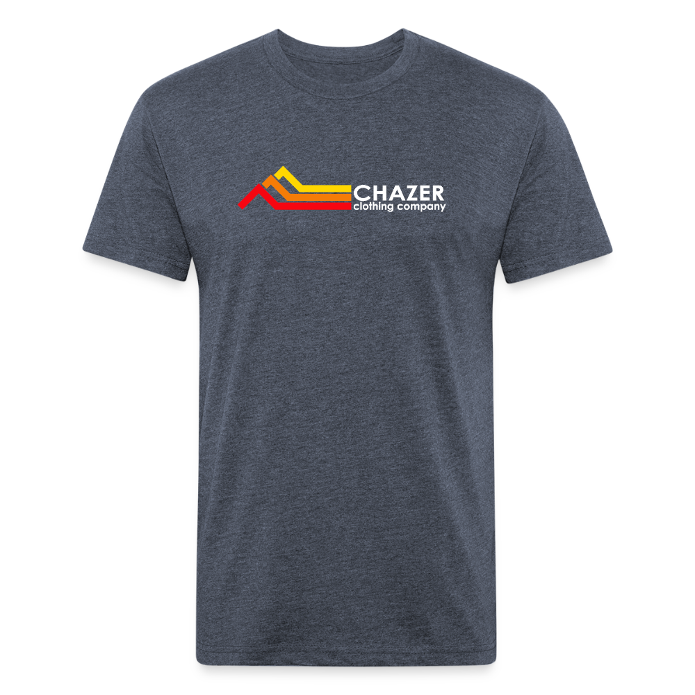 Vintage Mountains Tee - heather navy