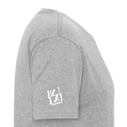 Skull & Skis Tee - heather gray