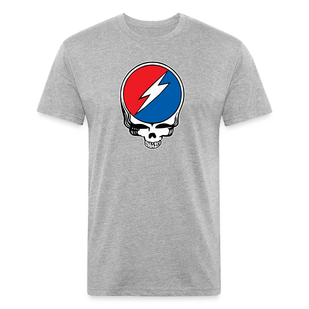 Grateful Skull Tee - heather gray