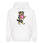 Dancing Berner Hoodie - white