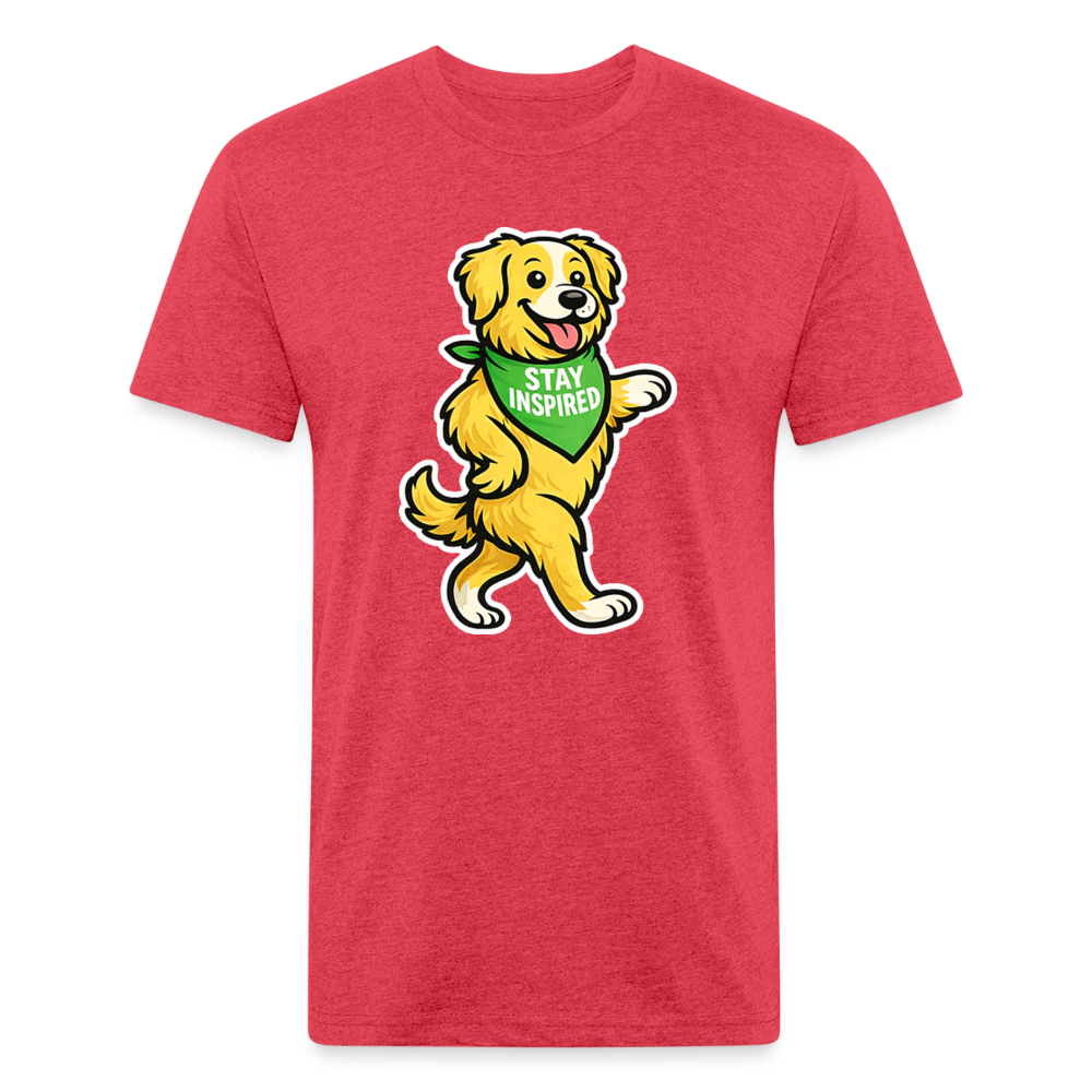 Dancing Golden Tee - heather red